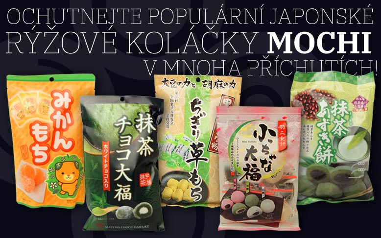Populární japonské koláčky Mochi