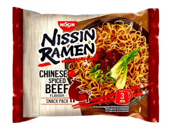 Nissin Ramen Chinese Spiced Beef Flavour 66.8g