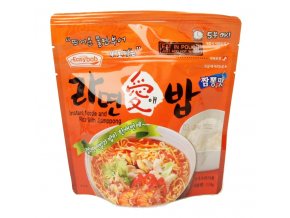 Easybab Instant Noodle and Rice With Jjamppong 110g
