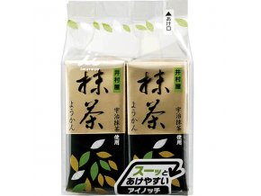 imuraya mini youkan matcha matcha flavored sweet jellied adzuki bean paste 58g