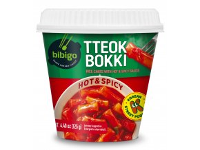 Bibigo Tteokbokki CUP - Rice Cake With Hot & Spicy Sauce 125g