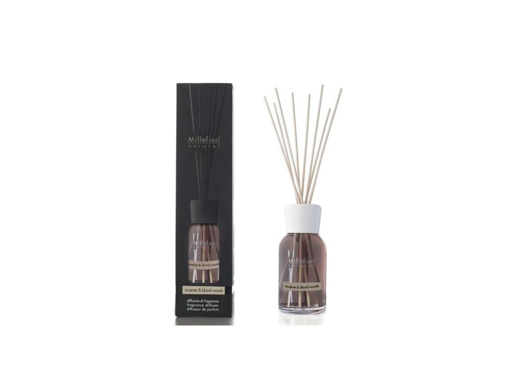 Millefiori Natural Incense & Blond Woods aroma difuzér 100 ml