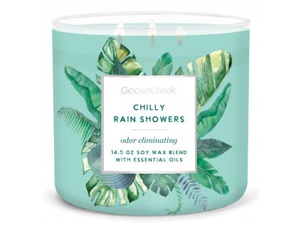 Odor Eliminating Chilly Rain Showers Large 3 Wick Candle