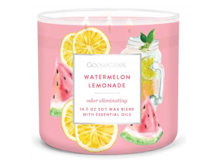Odor Eliminating Watermelon Lemonade Large 3 Wick Candle