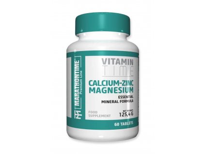 701476 MARATHONTIME Calcium zinc magnesium 60 tabliet