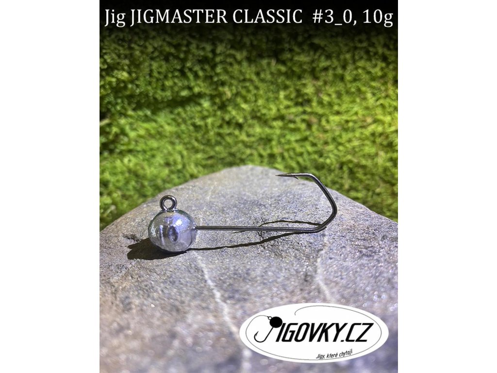 JIGMASTER CLASSIC #3/0 - 5 ks, 10 g 24866323 8594203482678 jigovky.cz