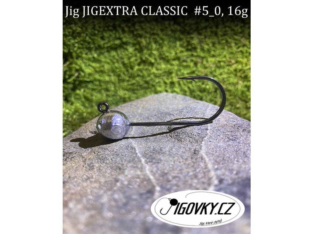 JIGEXTRA CLASSIC #5/0 - 5 ks, 16 g 24924847 8594203480520 jigovky.cz