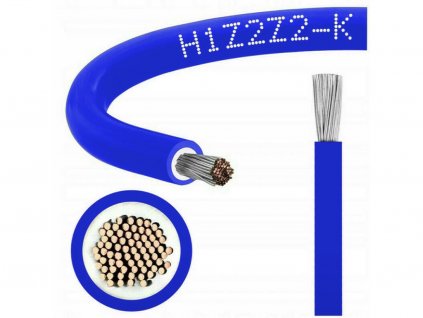 Solar kabel 6 H1Z2Z2-K modrý
