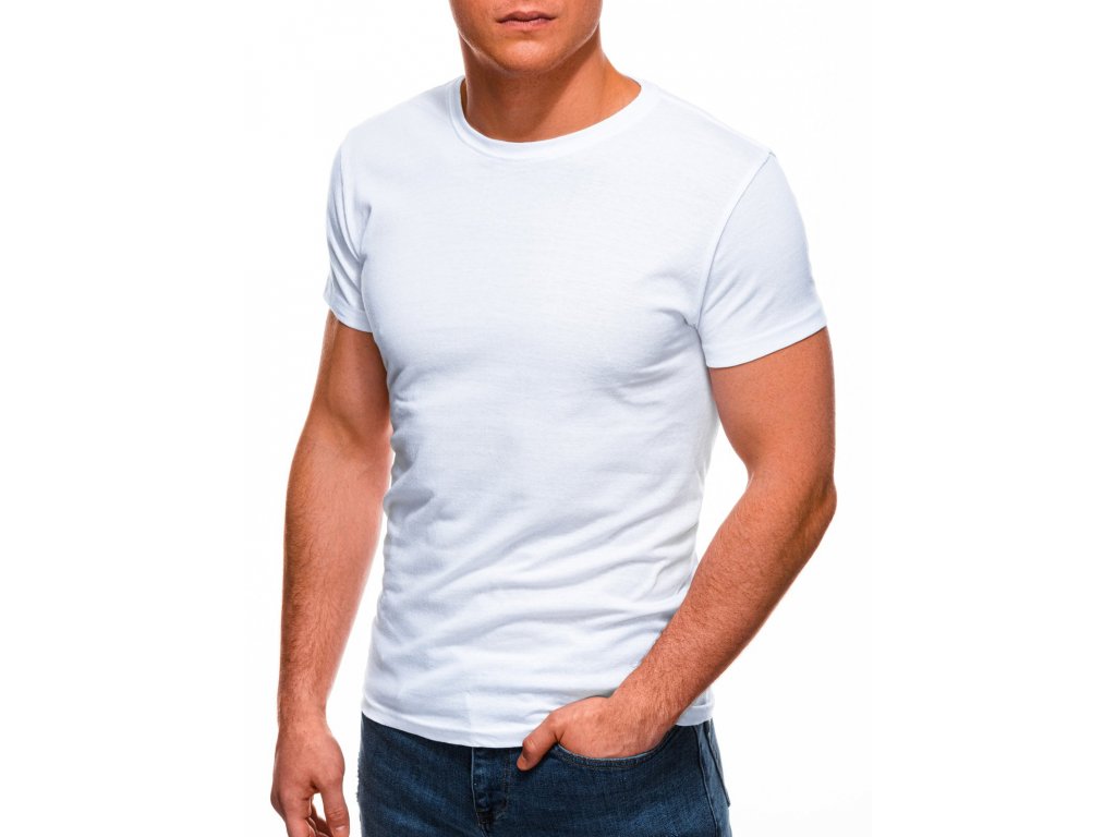 eng pl Mens plain t shirt S970 white 8863 1