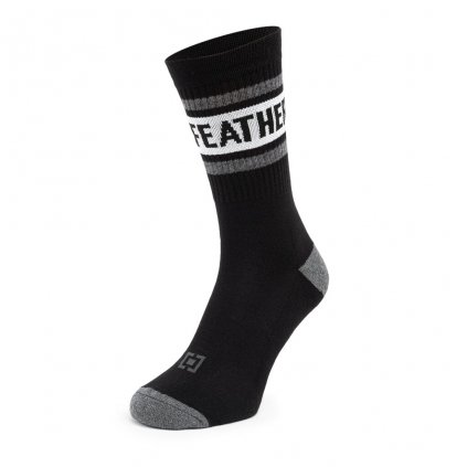 Horsefeathers ponožky Bar - black