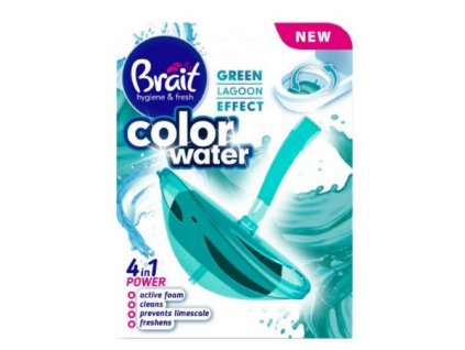 Brait Green Lagoon Color Water 4v1 WC záveska 40g