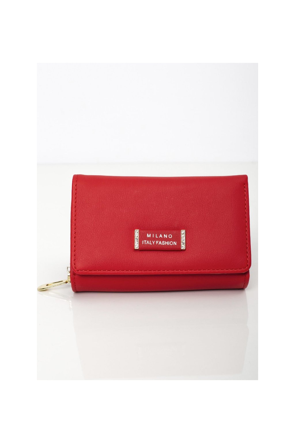 Menší červená peněženka Milano Design