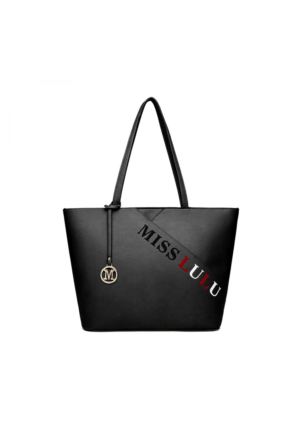Nádherná černá shopper kabelka Miss Lulu
