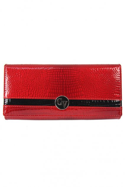 Dámská červená peněženka Cavaldi z pravé kůže