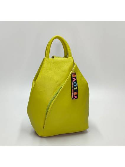 A - Dámsky ruksak 81261 neon zelená