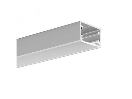 LED hliníkový profil KLUŚ GLAZA-LL |stříbrná anoda