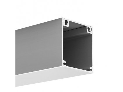 LED hliníkový profil KLUŚ NIBO |stříbrná anoda