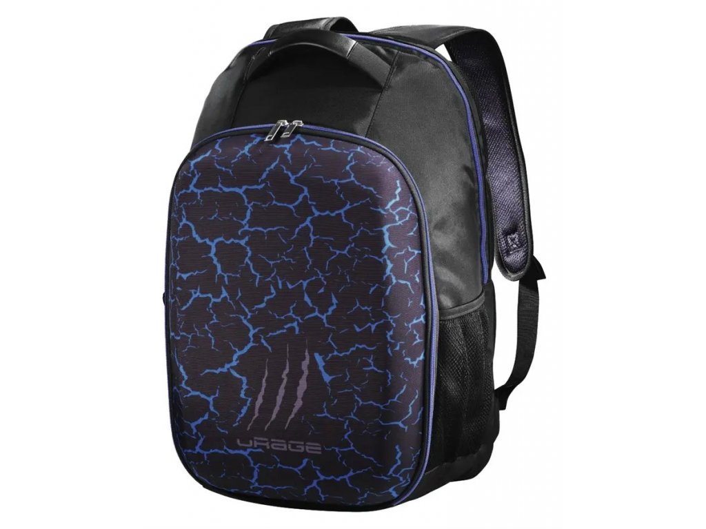 HAMA uRage gamingový batoh pro notebook Cyberbag Illuminated, 17,3" (44 cm), černý