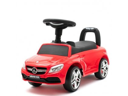BABY MIX Detské odrážadlo Mercedes Benz AMG C63 Coupe červené