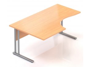 Kancelářský stůl Visio K 160x70/100 cm levý  + doprava ZDARMA