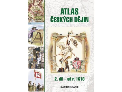 2340 5 atlas ceskych dejin 2 dil od r 1618