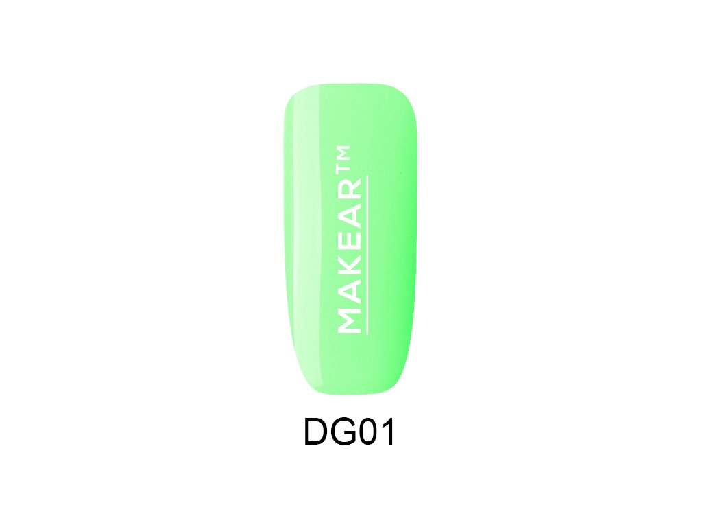 13689 makear gel lak green dream dg01 8ml