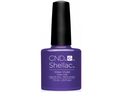9762 cnd shellac video violet 7 3 ml new wave
