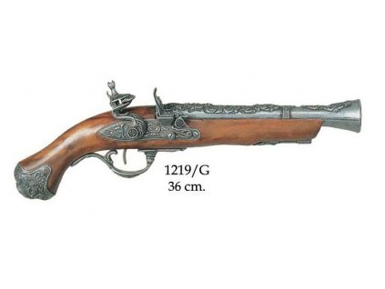 kresadlova pistole musketa anglie 18 stol