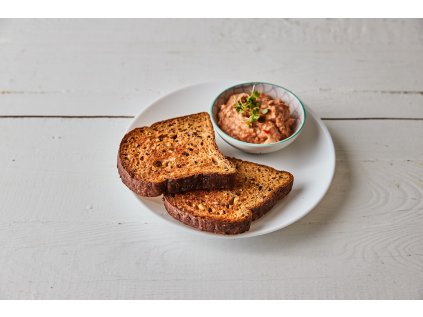 Proteinový toastový chléb se semínky (8 porcí)