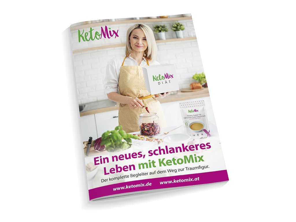 Diätplan mit KetoMix Kochbuch
