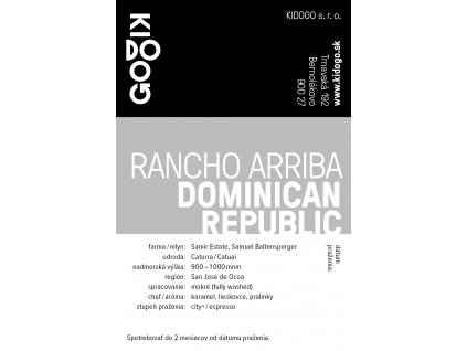 Kidogo etikety Rancho Arriba