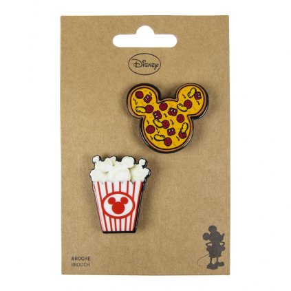 Odznak Mickey Mouse Popcorn
