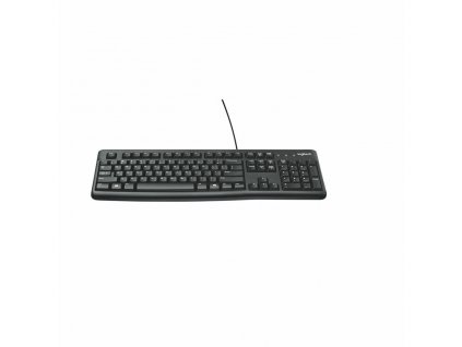 Billentyűzet Logitech Keyboard K120 for Business Fekete Fehér Angol