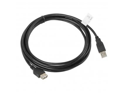 USB Hosszabítókábel Lanberg CA-USBE-10CC-0030-BK Fekete 3 m