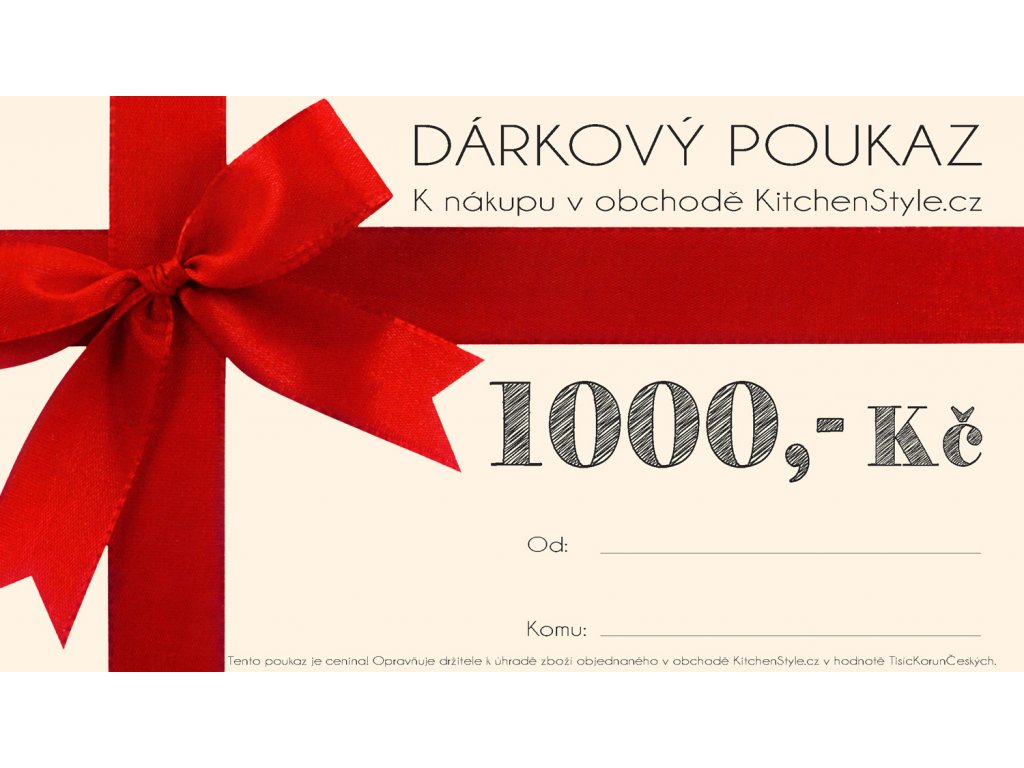 1021 1 darkovy poukaz kitchenstyle v hodnote 1000 kc
