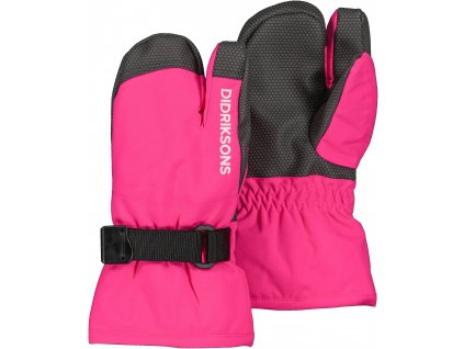 dětské zimní rukavice didriksons fossa true pink