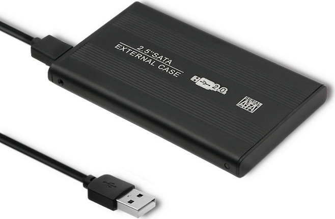 Qoltec Hliníkové puzdro pre HDD/SSD 2,5