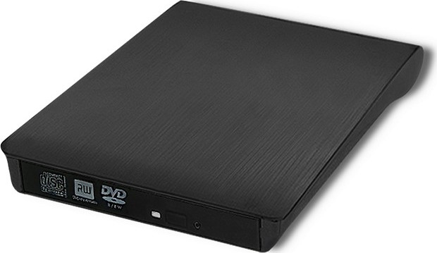 Qoltec Externý DVD-RW rekordér | USB 3.0 | čierna