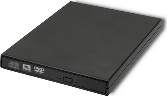 Qoltec Externý DVD-RW rekordér | USB 2.0 | čierny