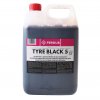 Ochranný a barvicí přípravek na pneumatiky- oživovač, černá barva na pneu TYRE BLACK5, 5 l