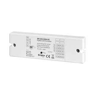 ZigBee Controller für CCT, RGB, RGW, RGBWW LED-Streifen Sunricher 5x4A