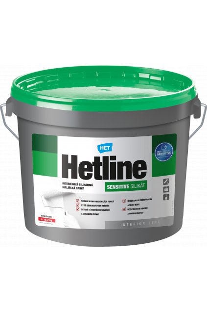 Hetline Sensitive Silikat 5kg nové logo