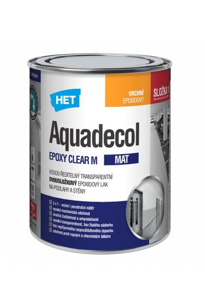 Aquadecol EPOXY CLEAR M 0,8kg nove logo