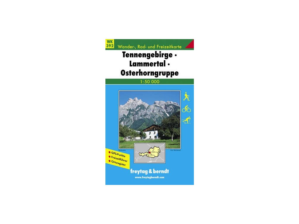Tennengebirge, Lammertal, Osterhorngruppe (WK392)