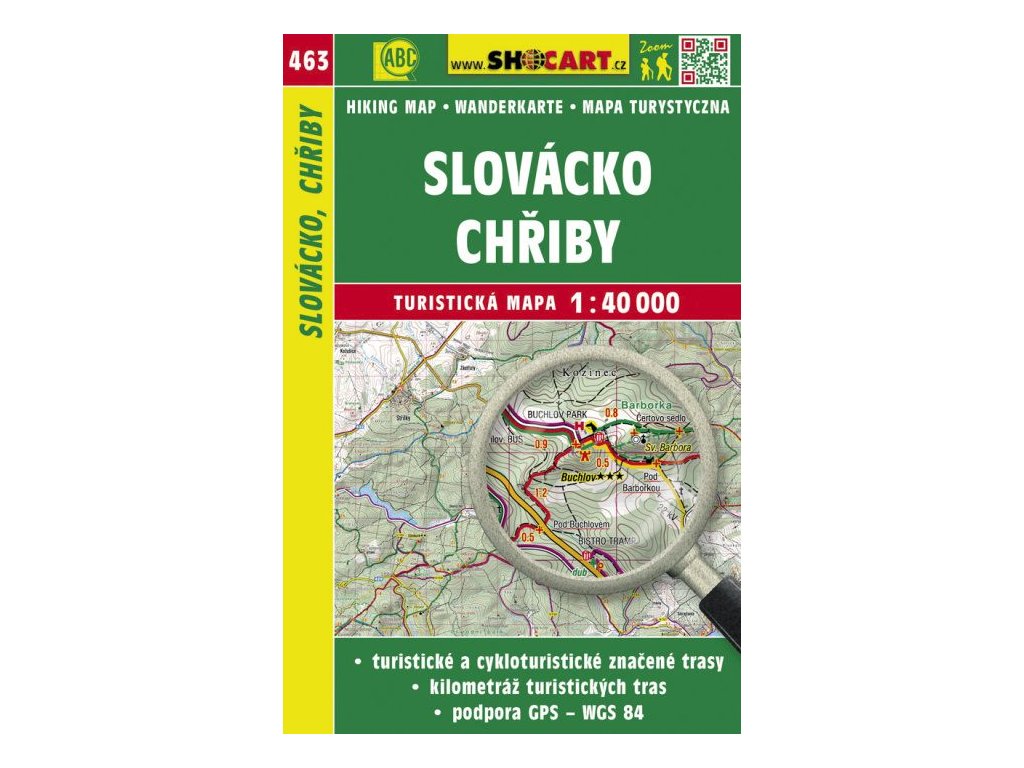 Slovácko - Chřiby - turistická mapa č. 463