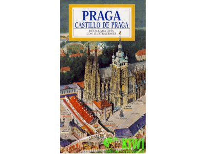 plán Pražský hrad panorama - španělsky