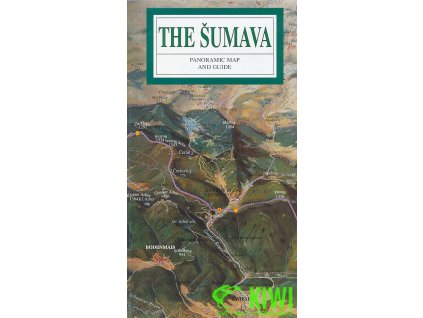 mapa The Šumava panoramatická