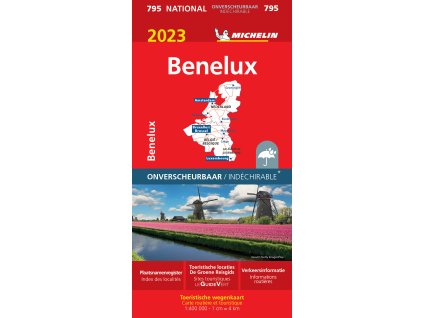 mapa Benelux 1:400 t.