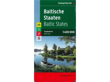 Baltic States (Estonsko, Lotyšsko, Litva) 1:400 t.