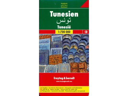 mapa Tunisko 1:700 t.